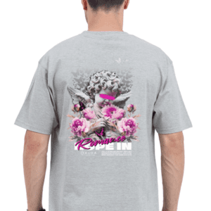 Hope in Romance Oversized Unisex T-Shirt – Wild Elegance & Timeless Love