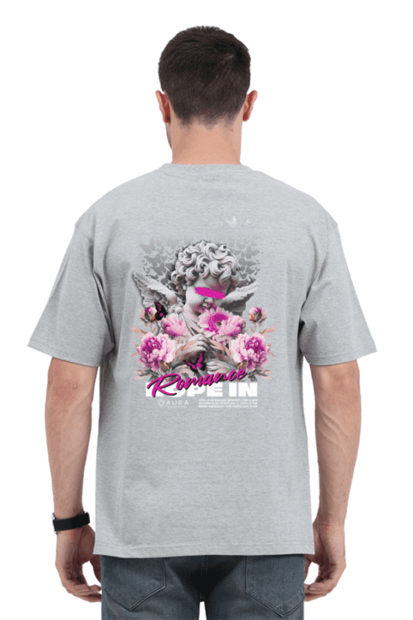 Hope in Romance Oversized Unisex T-Shirt – Wild Elegance & Timeless Love