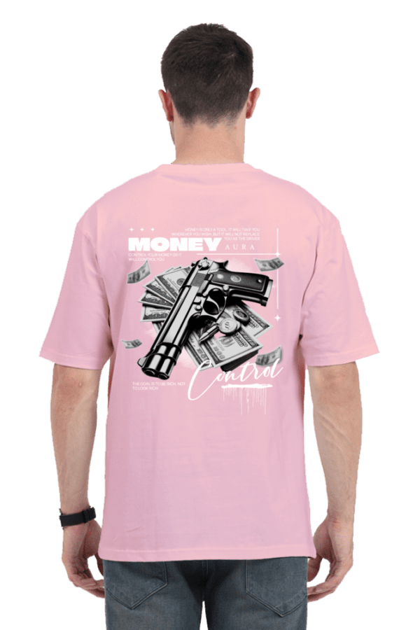 Money Control Oversized Unisex T-Shirt – Bold & Premium Streetwear - Image 3