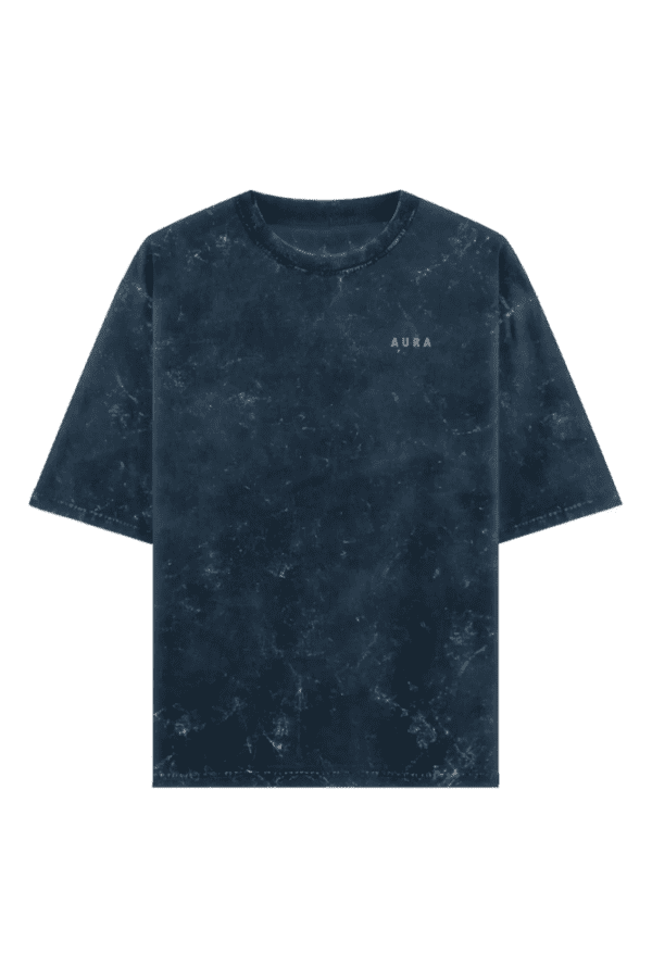 Aura Acid-Washed Oversized Unisex T-Shirt – Timeless, Minimal & Premium - Image 8