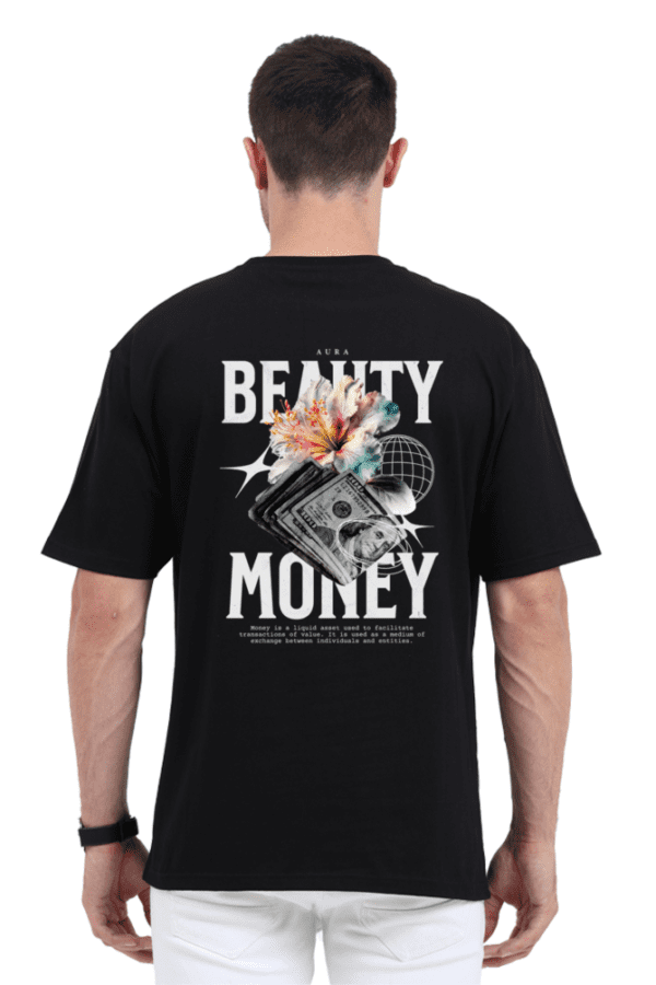 The Beauty of Money Unisex Oversized Classic T-Shirt – Luxury Meets Streetwear - Image 14
