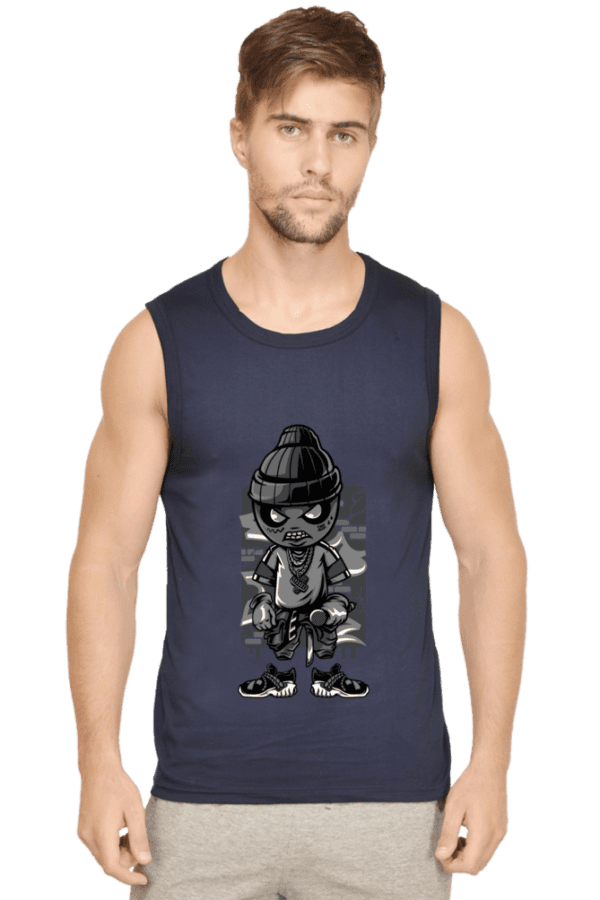 Elite Edge Sleeveless Tee – Bold, Stylish & Unstoppable