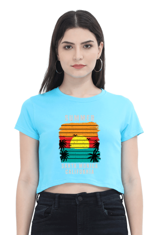 Summer Crop Top – Breathable Cotton Comfort for Effortless Style Aura - Image 6