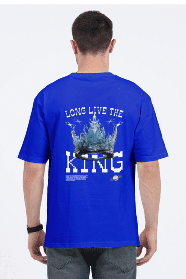 Long Live the King Unisex Oversized Classic T-Shirt – Royalty Meets Streetwear - Image 11