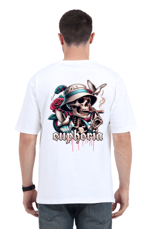 Never Say Die Oversized T-Shirt – Embrace the Euphoria of Fearless Living - Image 15