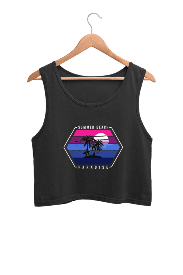 Summer Beach Paradise Tank Top – Sun, Sand & Endless Vibes - Image 4