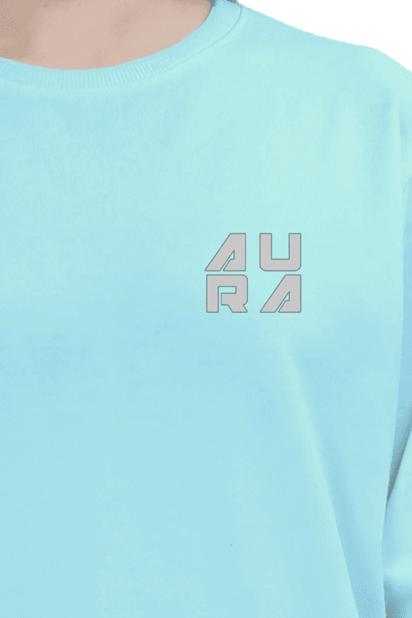 AU RA Embroidered Sweatshirt – Elevate Your Everyday Aura - Image 3