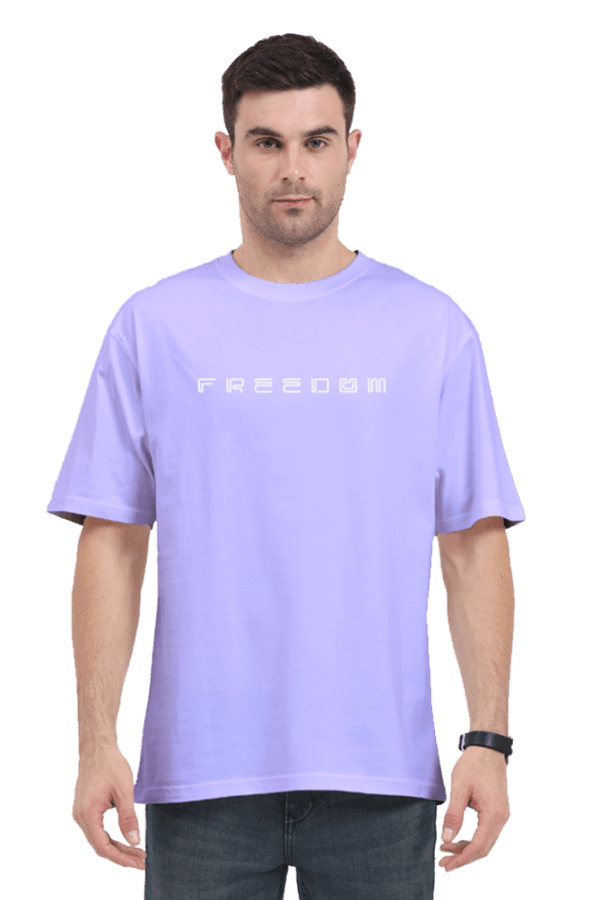 Freedom Oversized Unisex T-Shirt – Express Your Limitless Spirit - Image 2