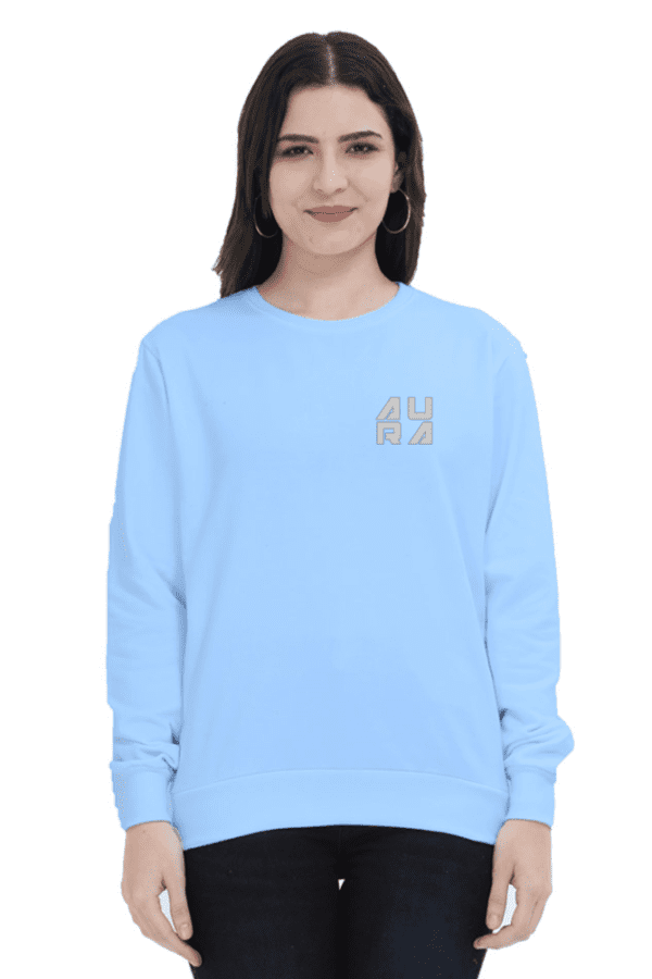AU RA Embroidered Sweatshirt – Elevate Your Everyday Aura - Image 2