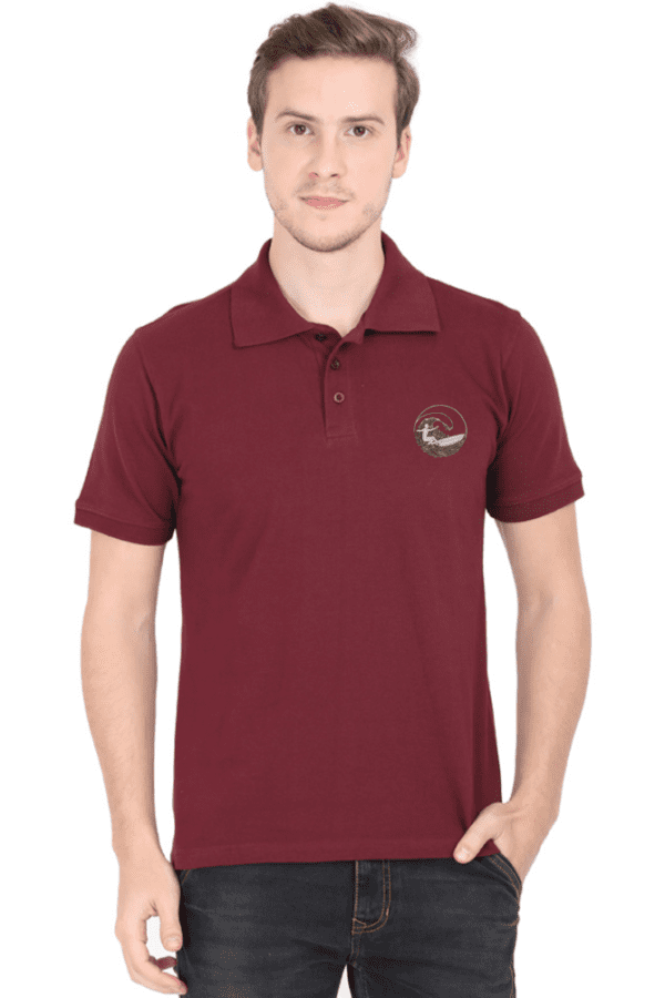 Surf Rider Embroidered Polo – Ride the Waves in Style - Image 12
