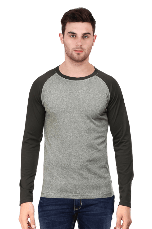 Raglan T-Shirt – Classic Plain Design | Premium Cotton | Stylish & Comfortable - Image 3