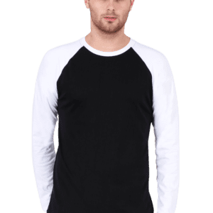 Raglan T-Shirt – Classic Plain Design | Premium Cotton | Stylish & Comfortable