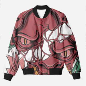 Red Rebellion – The Ultimate Skeleton Bomber Jacket