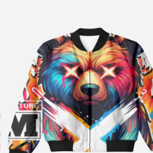 Faith & Colors – The Divine Teddy Bomber Jacket