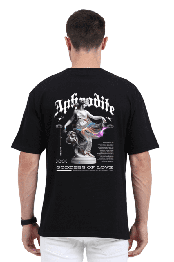 Believe in Heaven Unisex Oversized T-Shirt – Goddess of Love Edition - Image 6