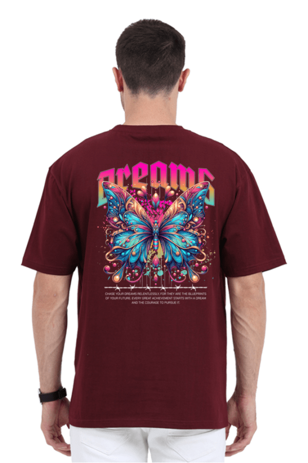 Chrome Butterfly Oversized T-Shirt – A Fusion of Elegance & Streetwear - Image 8