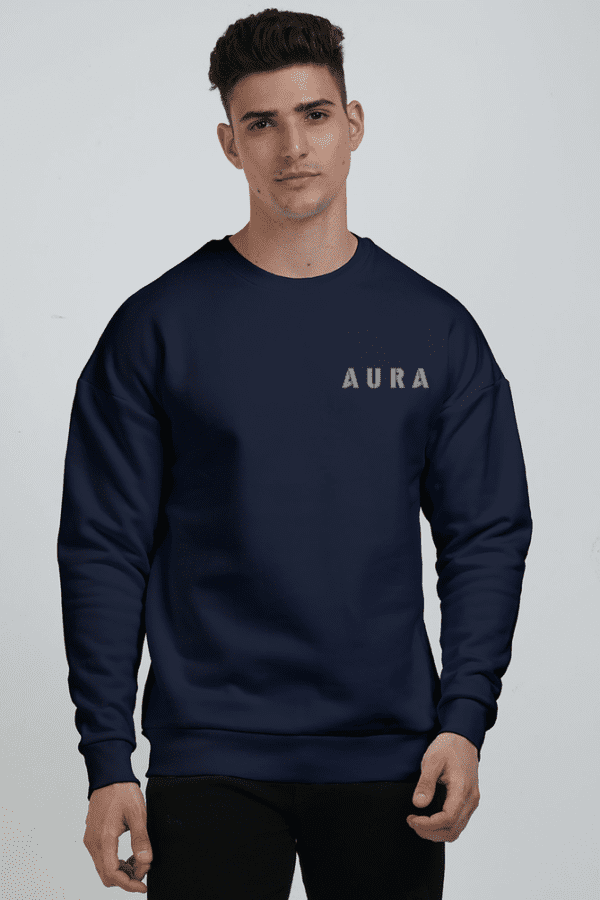AURA SIGNATURE OVERSIZED SWEATSHIRT – ELEVATE YOUR STREET STYLE - Image 10