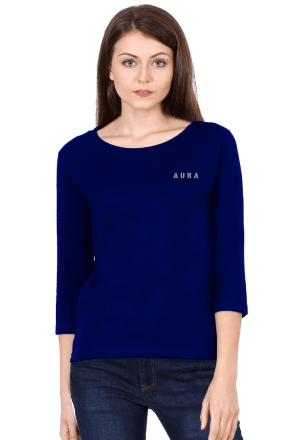 AURA EMBROIDERED LONG SLEEVE – TIMELESS ELEGANCE, EVERYDAY COMFORT