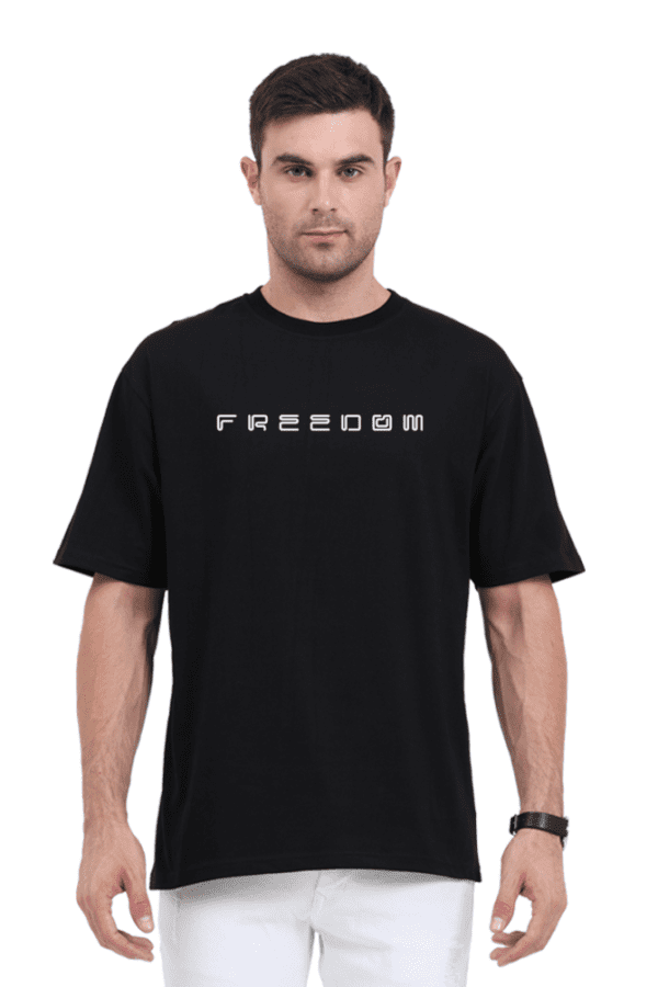 Freedom Oversized Unisex T-Shirt – Express Your Limitless Spirit - Image 6