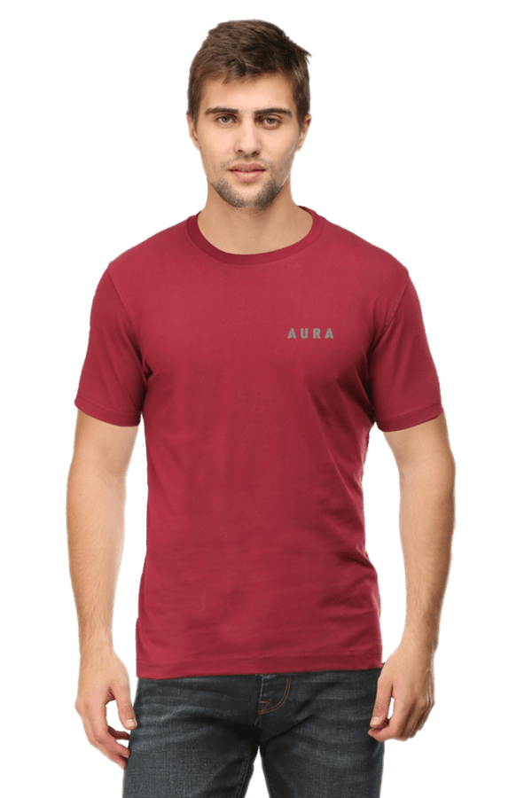 AURA Unisex Classic Crew T-Shirt – Timeless Elegance with a Classy Touch - Image 9