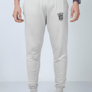 Royal Reckoning Joggers – Skeleton Crown Edition