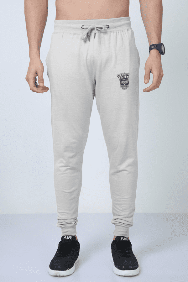 Royal Reckoning Joggers – Skeleton Crown Edition