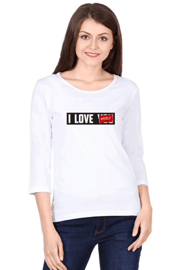 SELF-LOVE IN STYLE – I LOVE MYSELF LONG SLEEVE TEE
