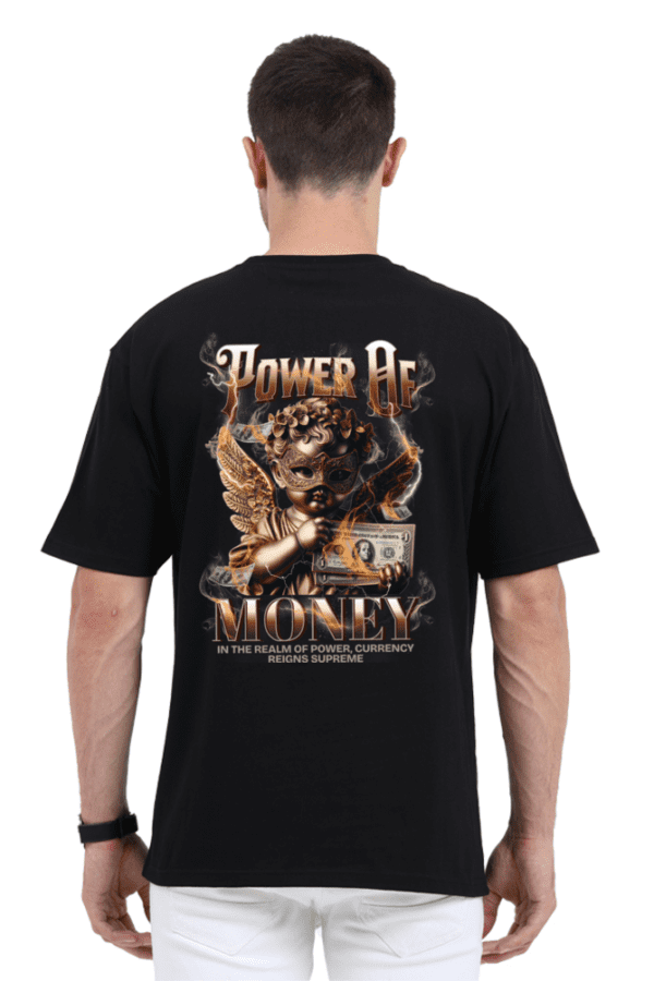 Power of Money Oversized T-Shirt – Bold, Unique & Unisex Streetwear - Image 6