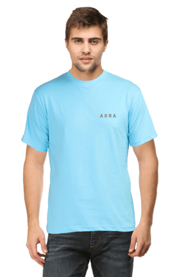 AURA Unisex Classic Crew T-Shirt – Timeless Elegance with a Classy Touch - Image 12
