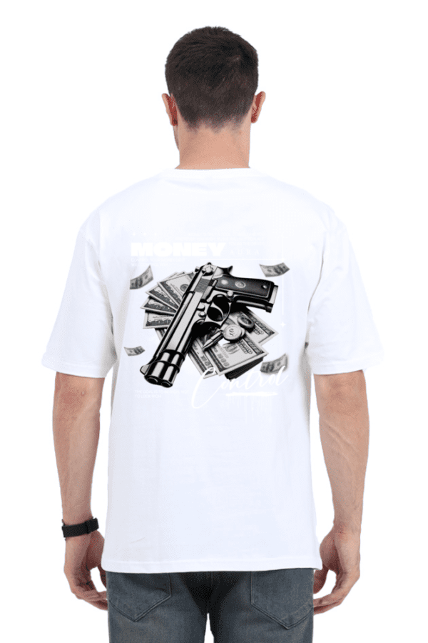 Money Control Oversized Unisex T-Shirt – Bold & Premium Streetwear - Image 7