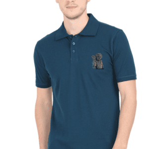 Einstein Embroidered Polo – Smart Style Meets Timeless Elegance