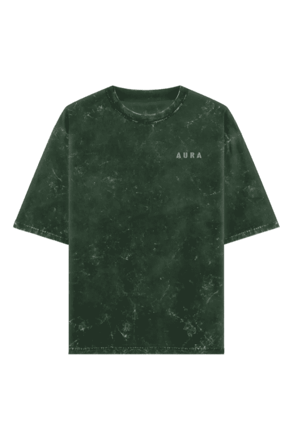 Aura Acid-Washed Oversized Unisex T-Shirt – Timeless, Minimal & Premium - Image 5
