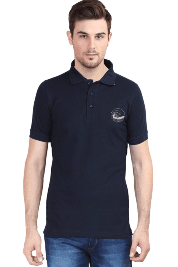 Surf Rider Embroidered Polo – Ride the Waves in Style - Image 18