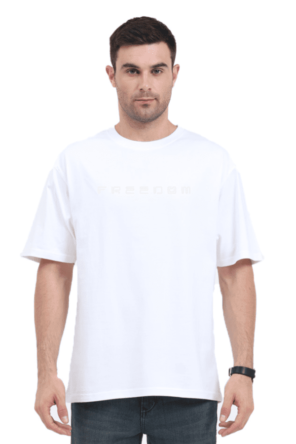 Freedom Oversized Unisex T-Shirt – Express Your Limitless Spirit - Image 7