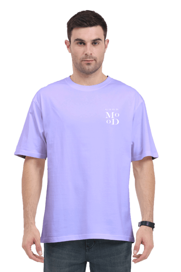 Good Mood Oversized Unisex T-Shirt – Elevate Your Vibe - Image 4