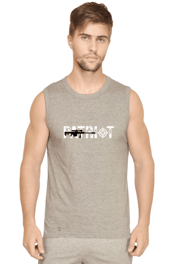 Patriot Power Sleeveless Tee – Bold, Fearless, and Unstoppable - Image 2