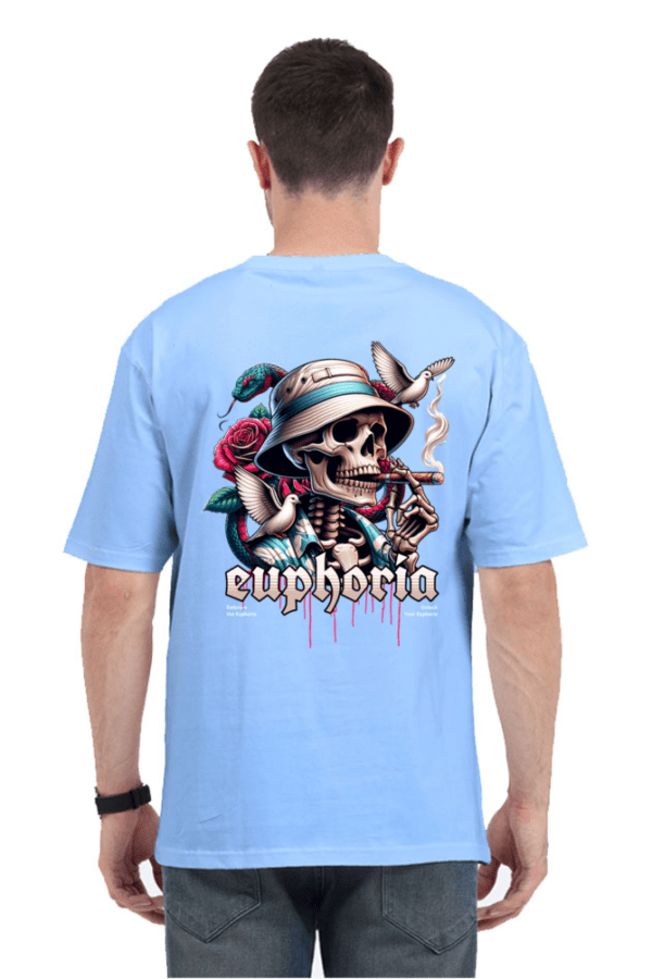 Never Say Die Oversized T-Shirt – Embrace the Euphoria of Fearless Living