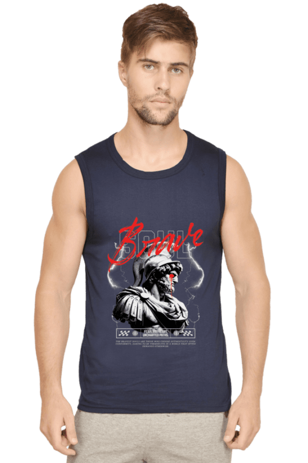 Braveheart Sleeveless Tee – Bold, Fearless & Stylish - Image 3