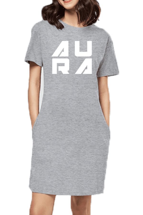 AU RA Luxe T-Shirt Dress – The Ultimate Blend of Style & Comfort - Image 3