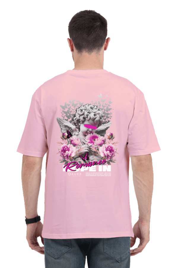 Hope in Romance Oversized Unisex T-Shirt – Wild Elegance & Timeless Love - Image 2