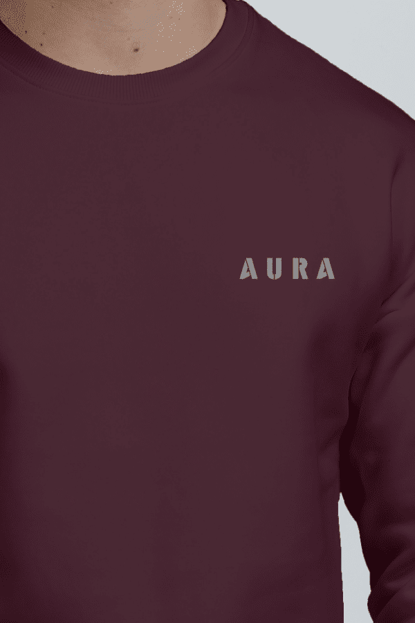 AURA SIGNATURE OVERSIZED SWEATSHIRT – ELEVATE YOUR STREET STYLE - Image 5