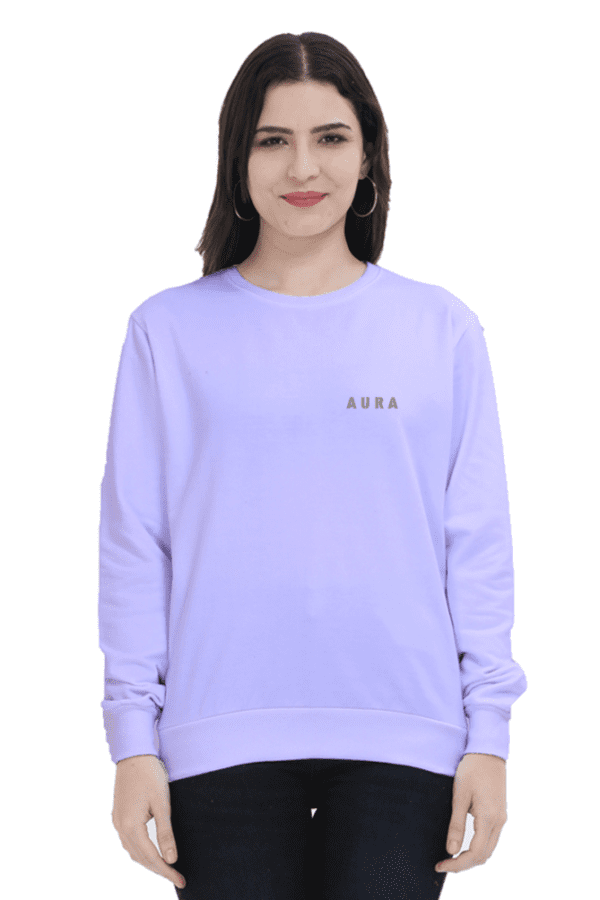 AURA Embroidered Sweatshirt – Where Comfort Meets Class - Image 8