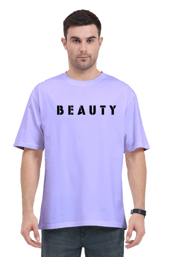 Beauty Unisex Oversized Classic T-Shirt – Art Meets Fashion - Image 3