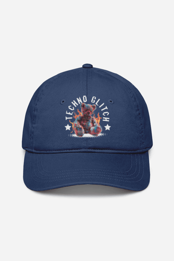 Glitch Reality – Techno Teddy Printed Cap - Image 5