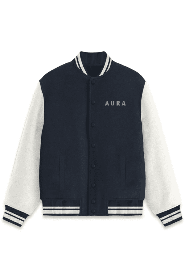 AURA LEGACY VARSITY JACKET – WHERE CLASS MEETS STREET