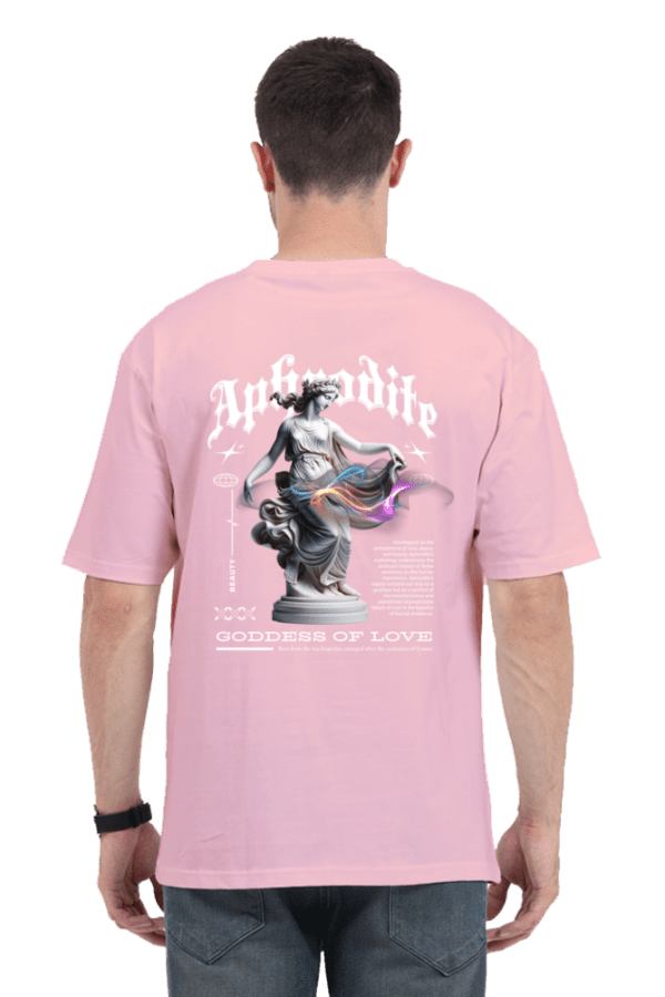 Believe in Heaven Unisex Oversized T-Shirt – Goddess of Love Edition - Image 3