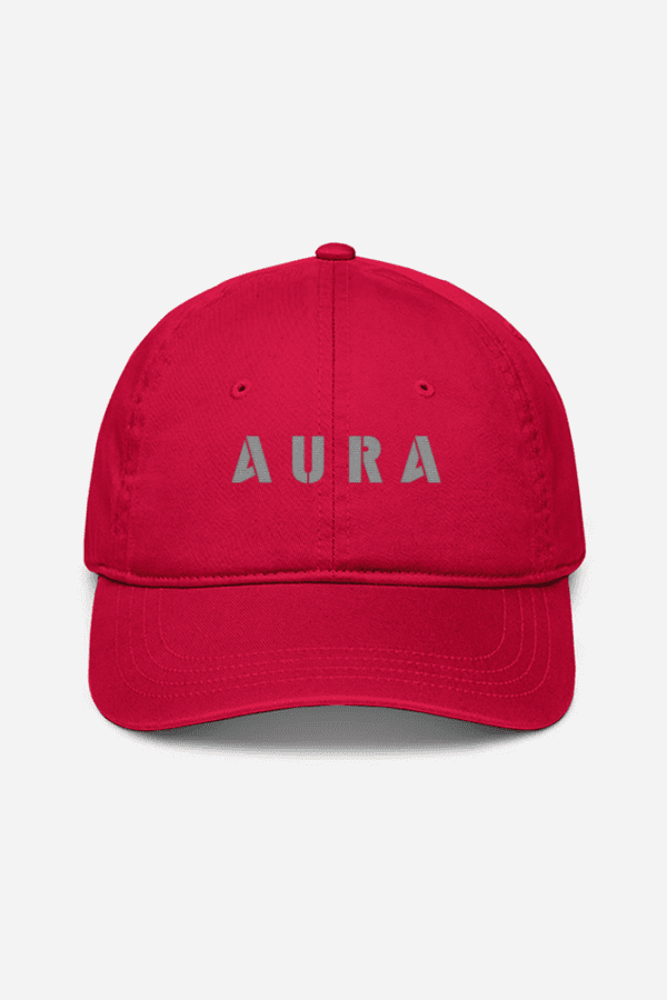 AURA Embroidered Baseball Cap – Timeless Style & Premium Comfort - Image 3