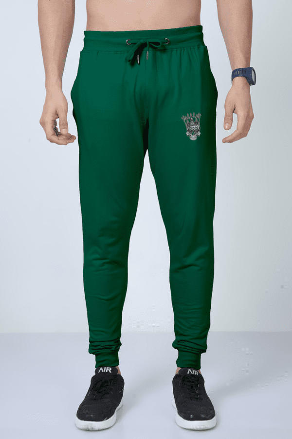 Royal Reckoning Joggers – Skeleton Crown Edition - Image 4
