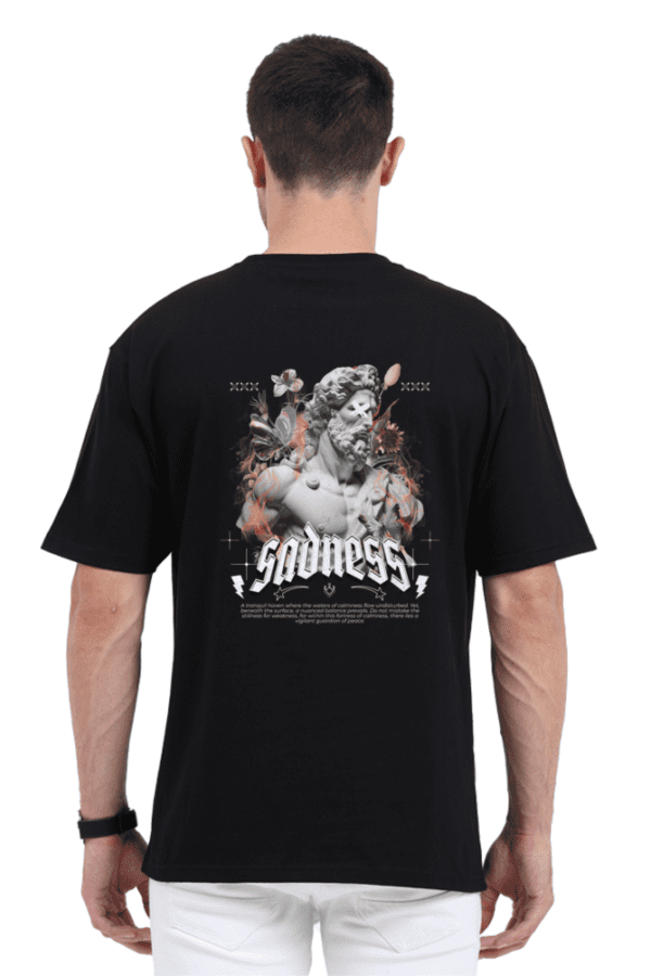 Sadness Unisex Oversized Classic T-Shirt – Aesthetic Expression of Emotions - Image 14