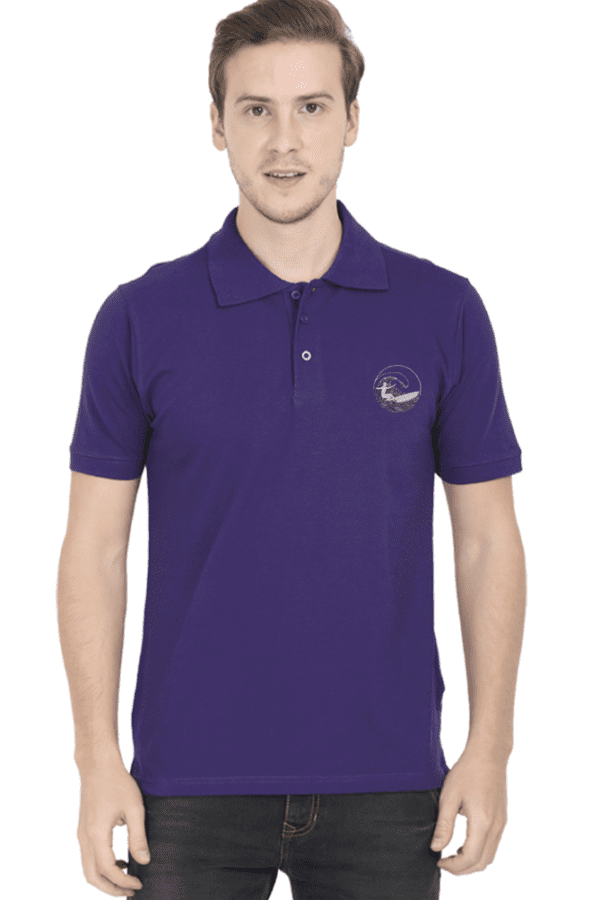 Surf Rider Embroidered Polo – Ride the Waves in Style - Image 10